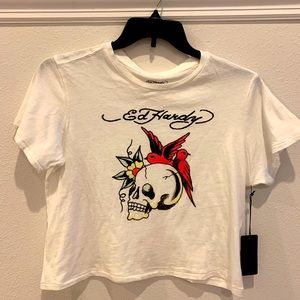 Ed Hardy Cropped Shirt